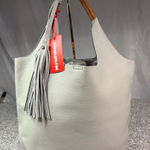 Montana West Beige Slouchy Hobo Bag Set with Pouch & Tassels Photo 0