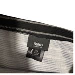 Vintage Mossimo Striped Black & White Women's Midi Skirt | Elastic | Size Medium Photo 2