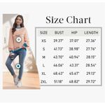 NEW Striped Crewneck Oversized Sweatshirt Pullover Sweater M Blue Size M Photo 3