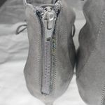 Penny Loves Kenny  Gray Lace-Up Women's Heels Size 10 Photo 6