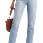 Madewell The Perfect Summer Jeans Blue Size 28 Preppy Coastal Old Money Fall Photo 0