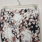 Aerie  Offline High Rise Crossover Leggings Large White Animal Print 7/8 Length Photo 5