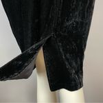Vintage Scott McClintock Velvet Dress Lace Sequins Peplum 80s 90s‎ Drama Formal Black Photo 10