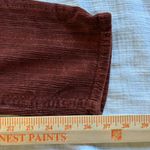 Citizens of Humanity Olive High Rise Slim Ankle Red Corduroy 29 Button Fly Photo 7