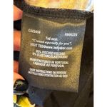 Ted Baker  Black Jersey Knit Abstract Floral Print Crew Neck Sheath‎ Dress Size S Photo 7