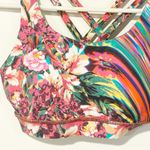 Lululemon Size 4 Energy Bra Nulux SPEN 2 Multicolor Padded Athletic Sports Photo 2