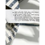 ZARA  Striped Denim Crop Bodice Tank Top Sleeveless‎ Blue White Small Photo 7