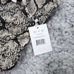 ANDIE READ Swim Snakeskin Snake Print Riviera Belted High Waisted Bottom Small Photo 5