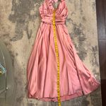 Beleza Pink Halter Dress Photo 6