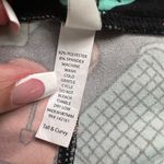 LuLaRoe  Tall & Curvy TC Plus Size 1X Purse Handbook Leggings Black Mint Orange Photo 7