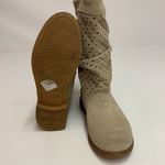 Toms Serra suede slouch perforated boots Sz 6 A3 Photo 8