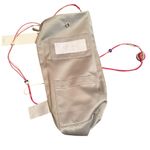 Onska Jumeoni Satin Bag Beaded String Strap Melon‎ Gray Green Korean Fashion NWT Photo 10