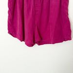 [Papinelle] Pink Tencel Elastic Waist Cuffed Amelie Boxer Short Pajamas Size XL Photo 9