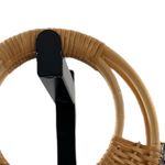 Lilly Pulitzer Straw Handle Tote Bag Navy Blue Buttefly Beach Travel Purse NWT Photo 3