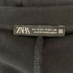 ZARA  Tunic Dress Small Black Short‎ Sleeve Oversized Casual Modern Photo 6