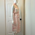Ryegrass Dress Pink Floral Fit Flare A Line Flowy Dress Size Small. Photo 1