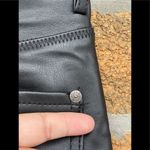 Free People   Faux Leather Pants size 27 Photo 6