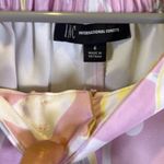 INC International Concepts Pink and Blue Floral Pantsuit Size 6 Photo 3