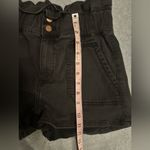 Kancan black paper bag waist shorts size M Size M Photo 3