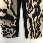 Diane Von Furstenberg  Mary Mikado Wool & Silk Pants Animal Print Photo 7