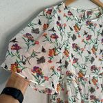 Altar'd State Altar’d State Sheer Babydoll Top Hummingbird Floral Coquette Bird Garden Fairy Photo 3