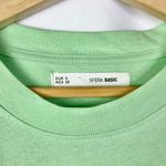 SFERA Basic Mint Green Button Front Cap Short Sleeve T Photo 3