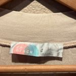 Free People  Women’s Ribbed Knit Large Button Henley style Shirt Size XS Photo 4