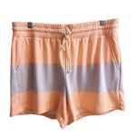 Loft ‎ Striped Lounge Shorts Orange & Lavender – Large NWT Photo 1