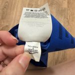 Nike  PRO | Women's Dri-FIT Royal Blue Crop Athletic Tank Top Photo 6