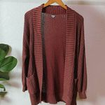 American Eagle | Bonfire Open Front Knit Cardigan Photo 0