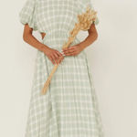 Show Me Your Mumu Women's Eloise Plaid Maxi Dress Photo 0