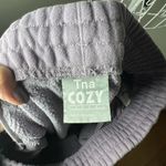 Aritzia TNA Women's CozyAF Jogger Sweatpants Light Purple Fleece Small Lounge Photo 2