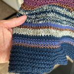 Anthropologie Rosie Neira Knit Striped Metallic Cocoon Cardigan Size Small Photo 9