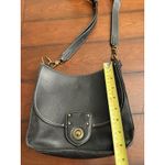 Lauren‎ Ralph Lauren Rare Convertible Black Leather Shoulder Cross Body Bag Photo 4