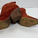 Sam Edelman  Terracotta Suede Ankle Boots Photo 6