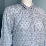 Anthropologie  Holding Horses Blue & White Blouse Photo 1