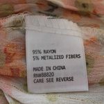 Cupcakes and Cashmere Ruffle Sleeve Floral Dress M Photo 5