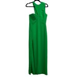 Amanda Uprichard  Gilda Maxi Gown In Grass Green Photo 2