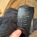 Maeve Anthropologie  black textured V-neck side-button crop top women's XS Photo 5