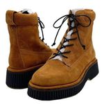 Rag and Bone NWT  Sloane Lace-Up Boots Cinnamon Brown Suede Size 9.5 New In Box Photo 7