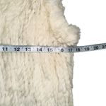 Love Token Rabbit Fur Cream Vest Photo 5