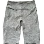 Outdoor Voices Size XS Warmup 10” Biker Shorts Ash Grey Pocket Compression NEW Photo 0