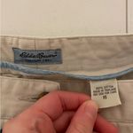Eddie Bauer EUC Vintage Signature Twill women’s light tan khaki pants size 16 Photo 5