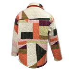 Gee’s Bend Multicolor Long Sleeve Button Oversized Quilted Puffer Coat Jacket S Photo 1