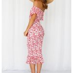 Hello Molly  Blessings Midi Dress in Pink Photo 4