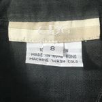 CDG 100% Linen Vintage Jacket Blazer Hong Kong 8 Black Photo 3