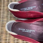 Mark Nason Los Angeles Red Gold Shimmer Slip On Flat Size 11 Photo 6