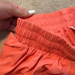 Coral Flowy Shorts Orange Photo 4