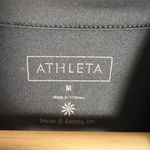 Athleta  Interpid Sun Shield Gray Long Sleeve Quarter Zip Shirt Size Medium Photo 7