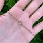 Gold Color Cage Style Necklace with Sequins Photo 5